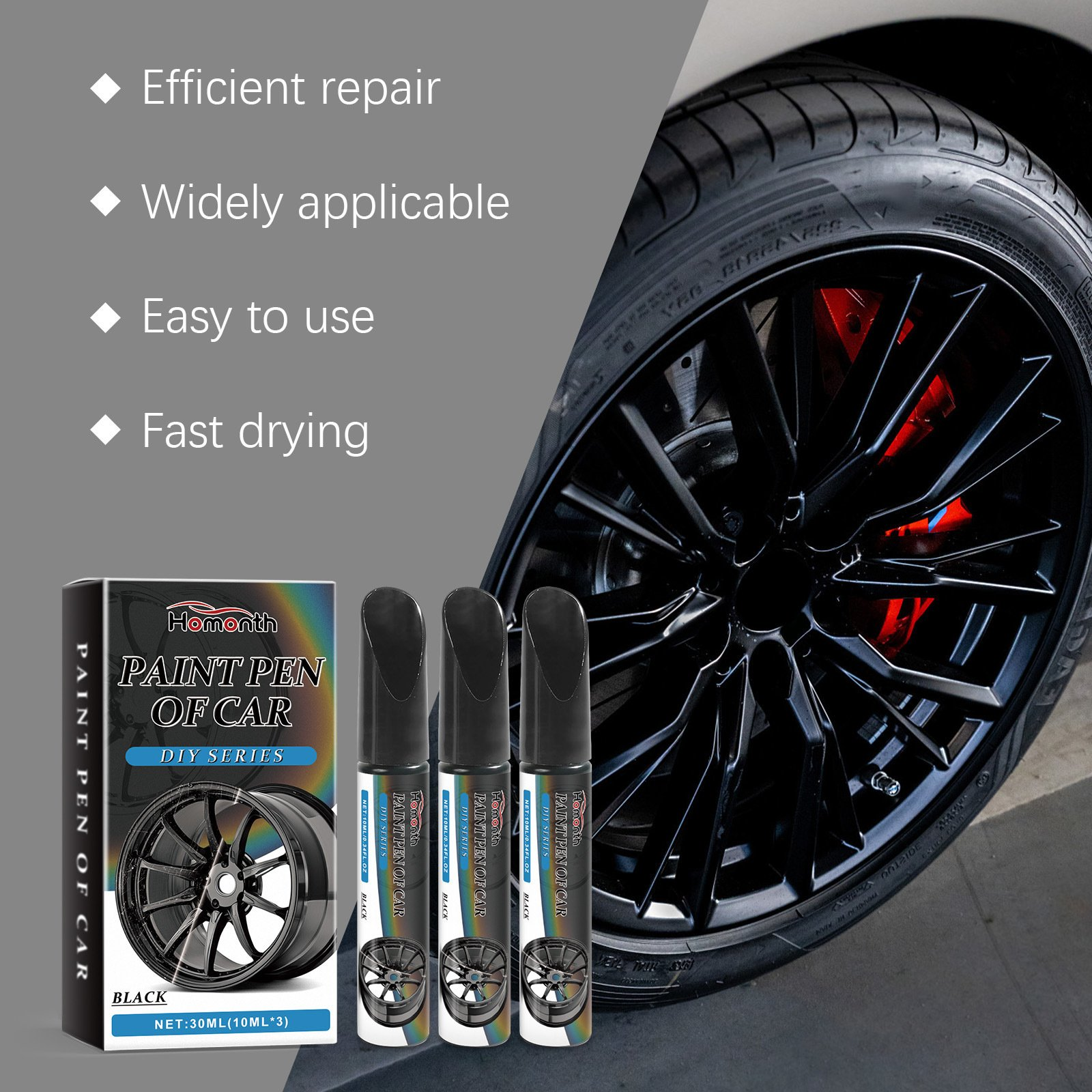 Car Wheel Scratch Repair Pen